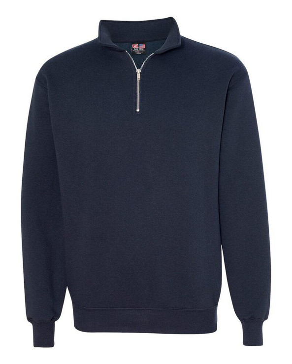 Bayside 920 - USA-Made Quarter-Zip Pullover Sweatshirt