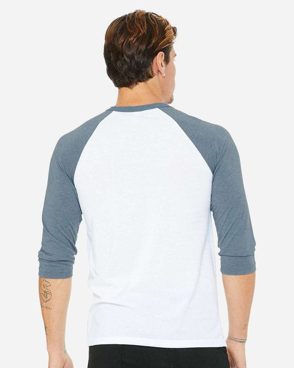 Bella+Canvas 3200 - Unisex Three-Quarter Sleeve Baseball Raglan