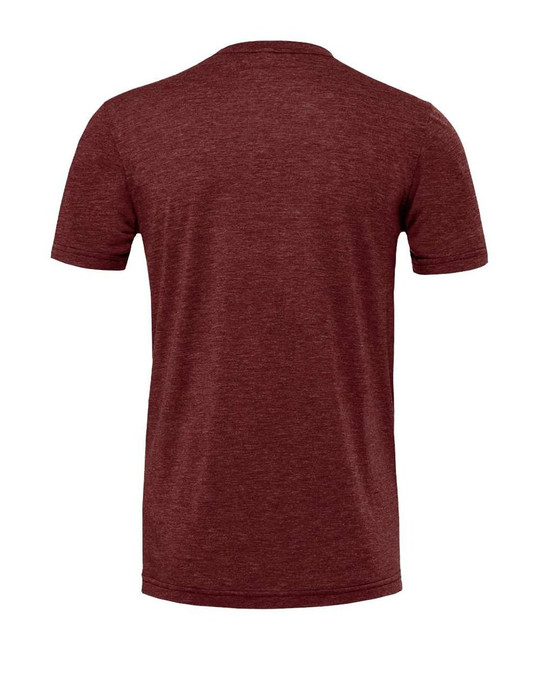 Bella+Canvas 3413 - Remera Unisex de tres materiales manga corta