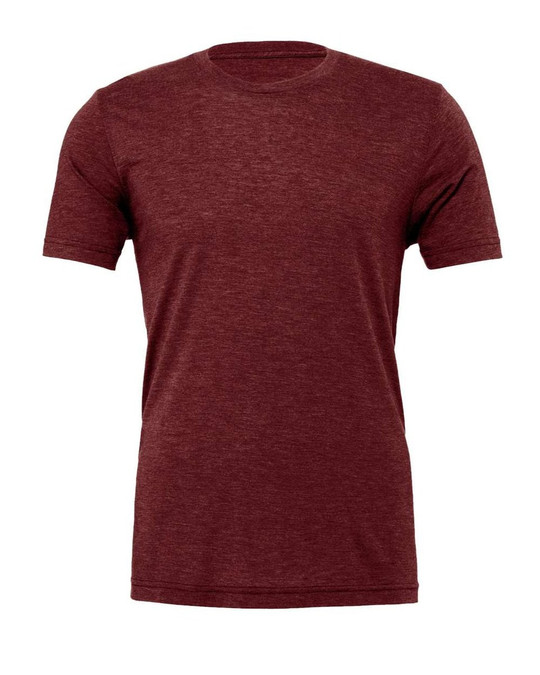 Bella+Canvas 3413 - Remera Unisex de tres materiales manga corta
