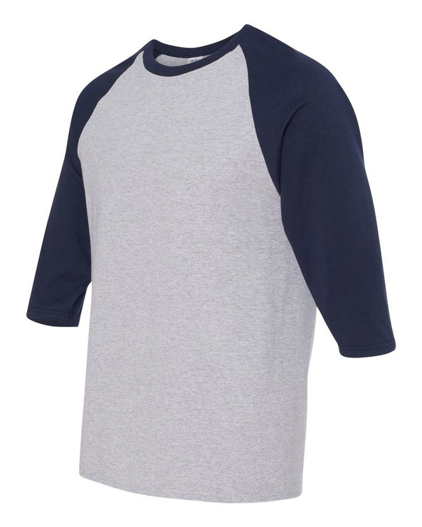Gildan 5700 - Heavy Cotton Three-Quarter Raglan Sleeve T-Shirt