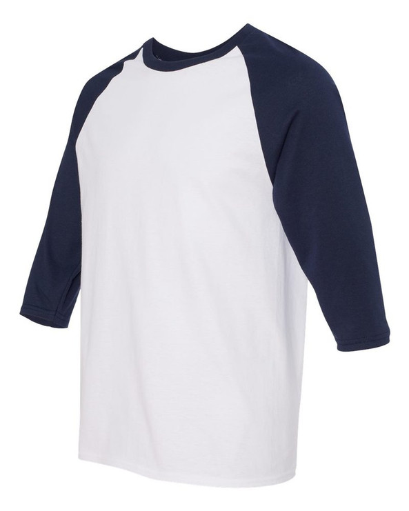 Gildan 5700 - Heavy Cotton Three-Quarter Raglan Sleeve T-Shirt