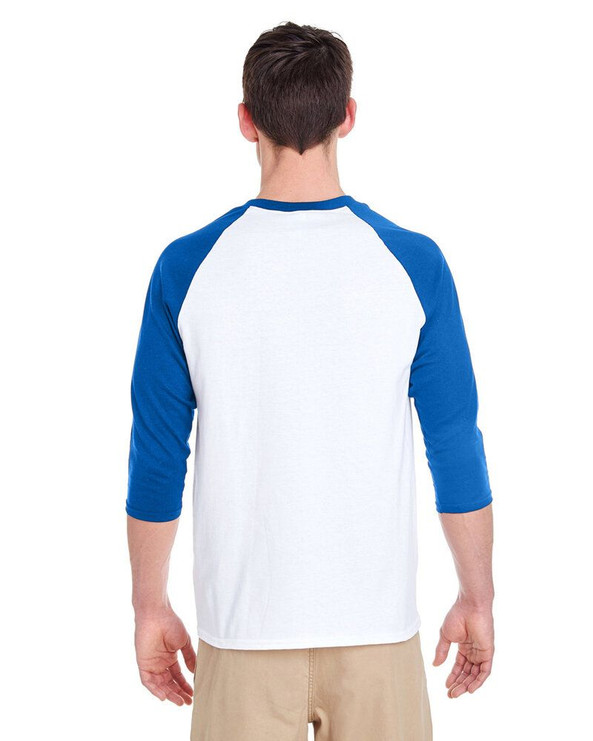 Gildan 5700 - Heavy Cotton Three-Quarter Raglan Sleeve T-Shirt