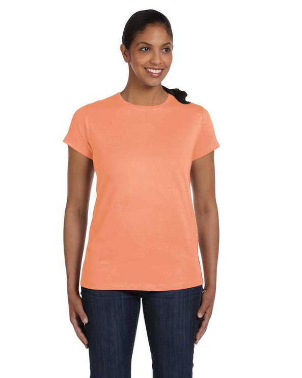 Hanes 5680 - Ladies' ComfortSoft® Heavyweight T-Shirt