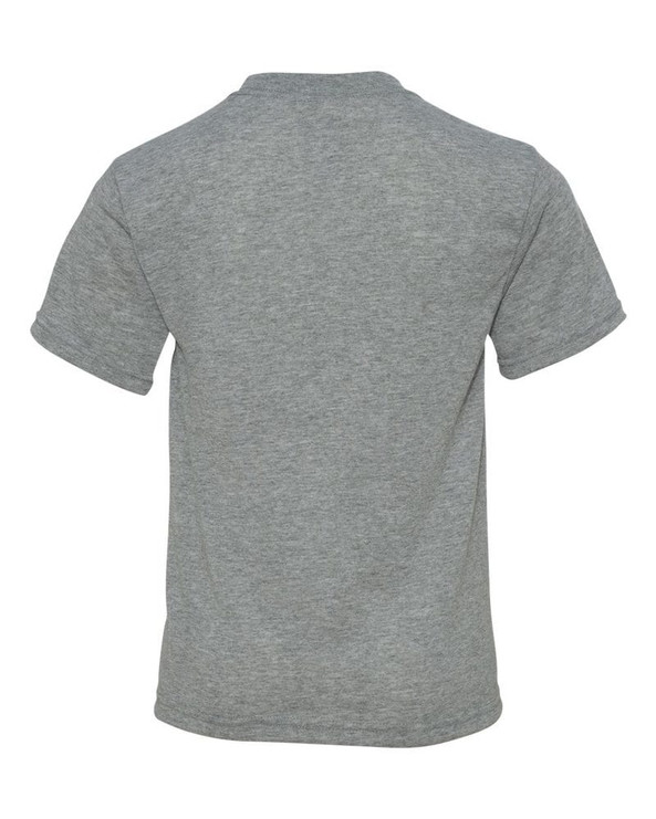 Jerzees 21BR - Camiseta de manga corta juvenil 100% poliéster
