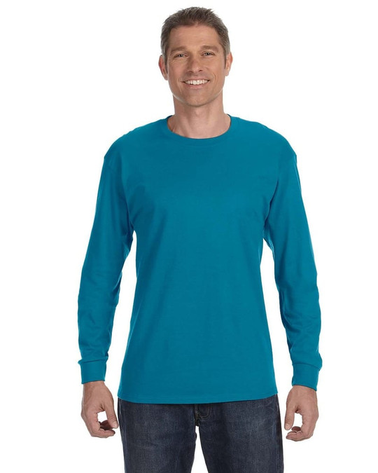 Jerzees 29LSR - Camiseta de manga larga Heavyweight Blend™ 50/50