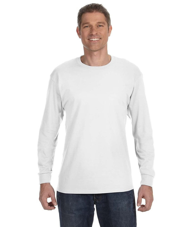 Jerzees 29LSR - Camiseta de manga larga Heavyweight Blend™ 50/50