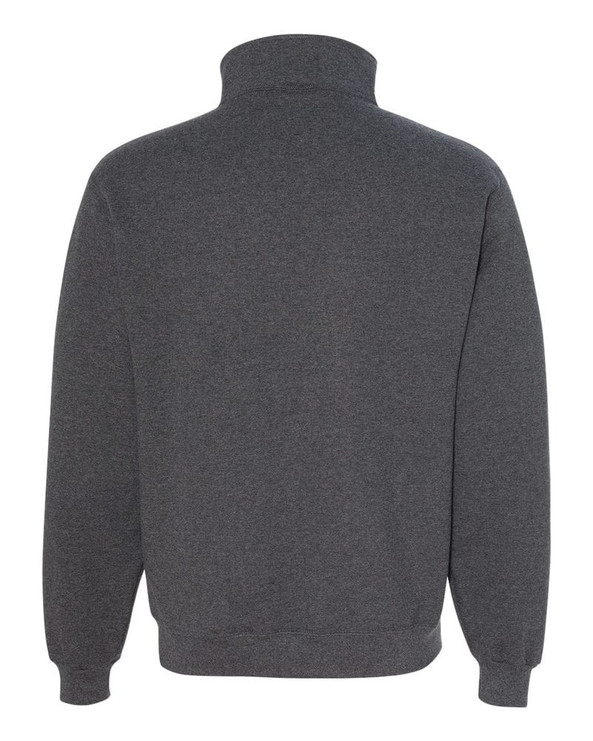 Jerzees 4528MR - NuBlend® SUPER SWEATS® Sudadera con cremallera y un cuarto de cremallera
