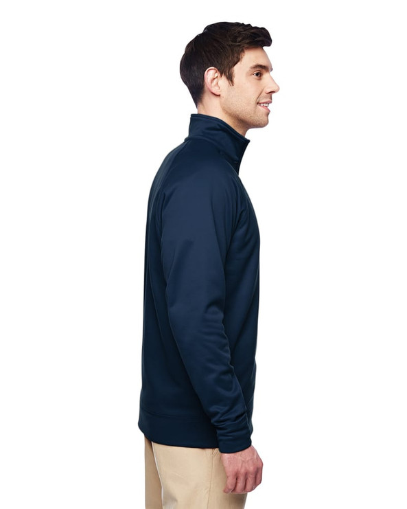 JERZEES PF95MR - 100% Polyester Fleece Quarter-Zip Cadet Collar Sweatshirt