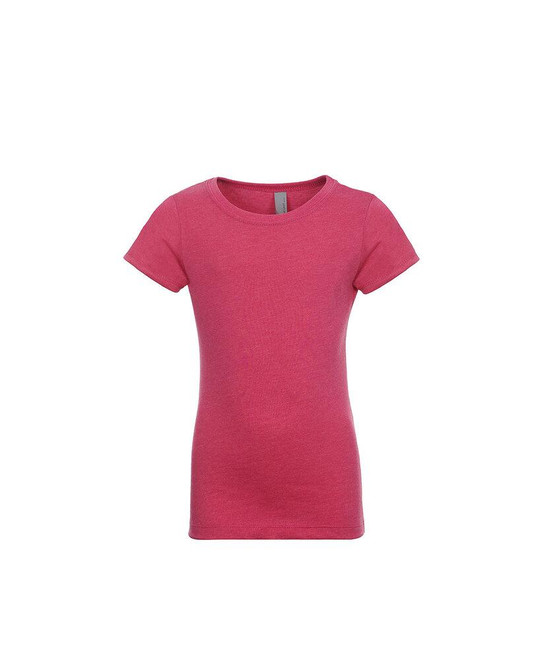 Next Level 3712 - Remera Princesa de niña  con cuello redondo