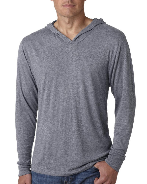 Next Level 6021 - Unisex Triblend Hooded Tee