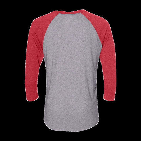 Next Level 6051 - Unisex Tri-Blend Three-Quarter Sleeve Raglan Tee