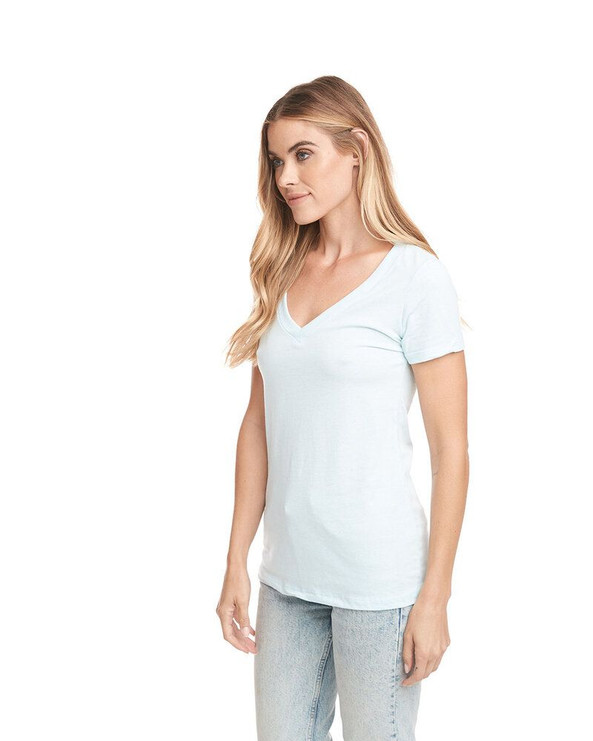 Next Level 6640 - Ladies' CVC Deep V