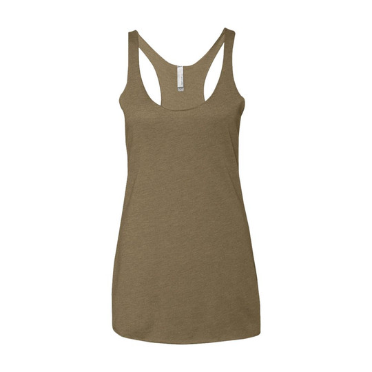 Next Level 6733 - Next Level™ Camiseta de tirantes con espalda cruzada de tri-blend para mujer