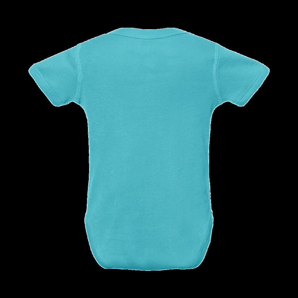 Rabbit Skins 4400 - Infant 5 oz. Baby Rib Lap Shoulder Bodysuit