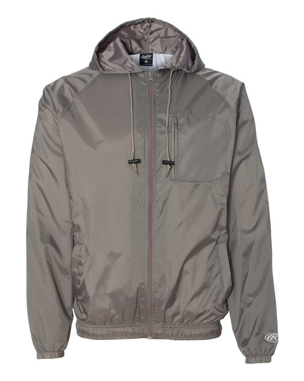 Rawlings 9728 - Hooded Full-Zip Wind Jacket