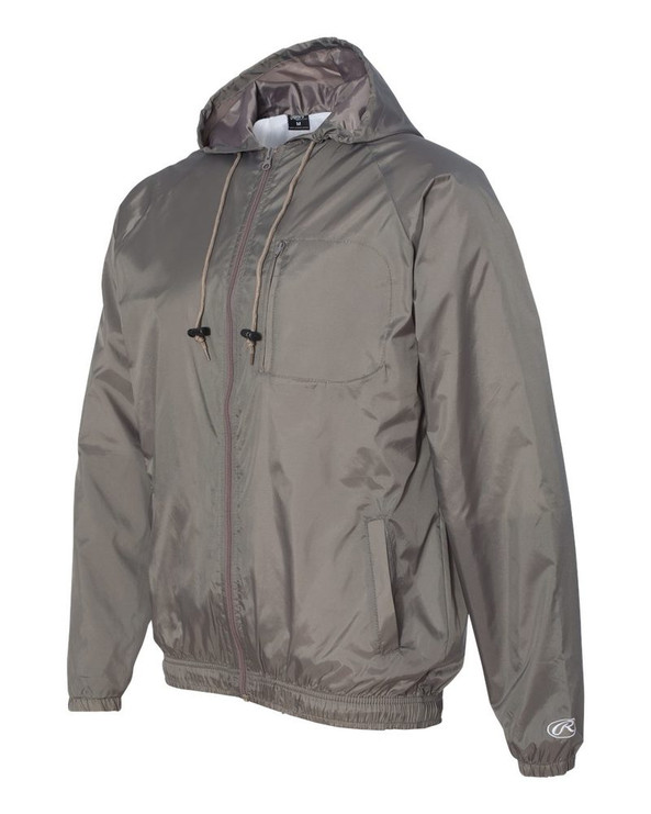 Rawlings 9728 - Hooded Full-Zip Wind Jacket