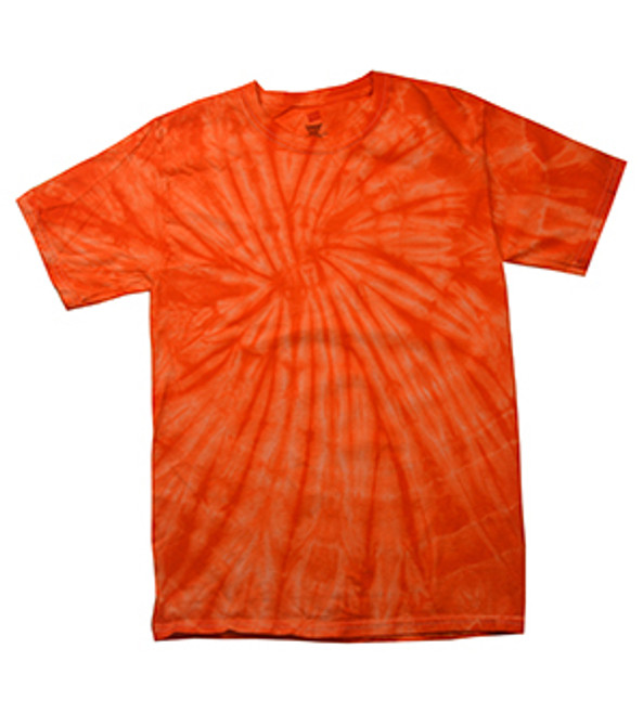 Colortone T1000 - Remera teñida como tela de araña para adultos