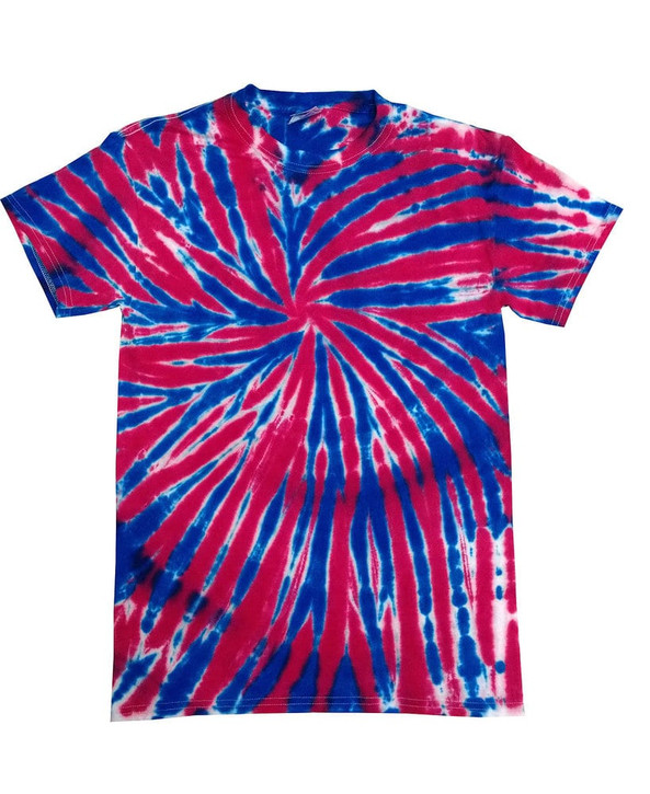 Colortone T1001 - Multi Color Tie Dye Adult Tee
