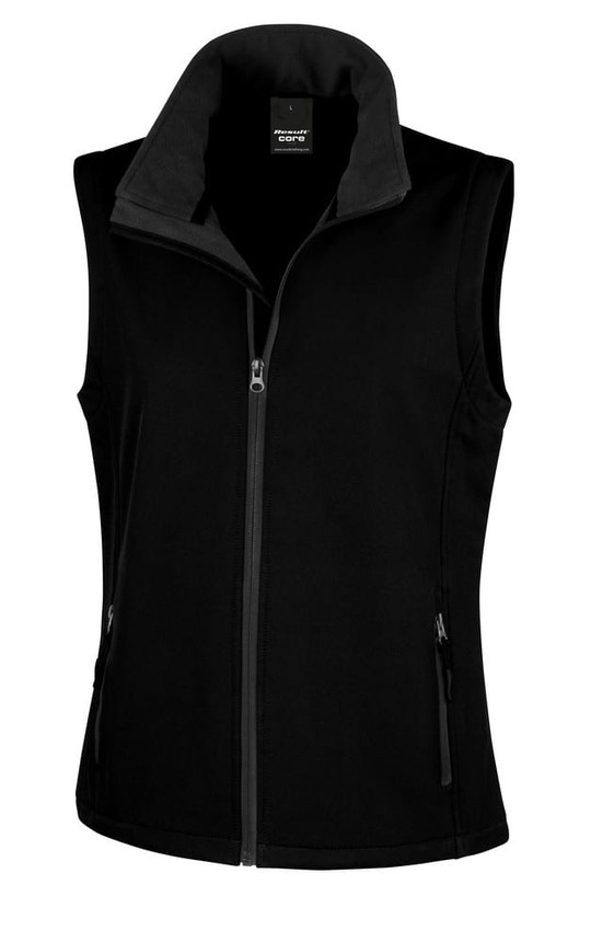 RESULT R232F - Bedruckbare Softshell-Bodywarmer für Damen