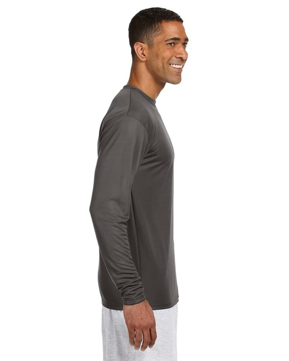 A4 N3165 - Remera de manga larga y cuello redondo