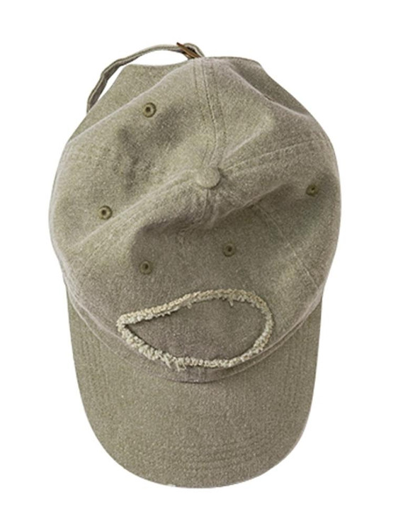 Authentic Pigment 1917 - Pigment-Dyed Raw-Edge Patch Baseball Cap