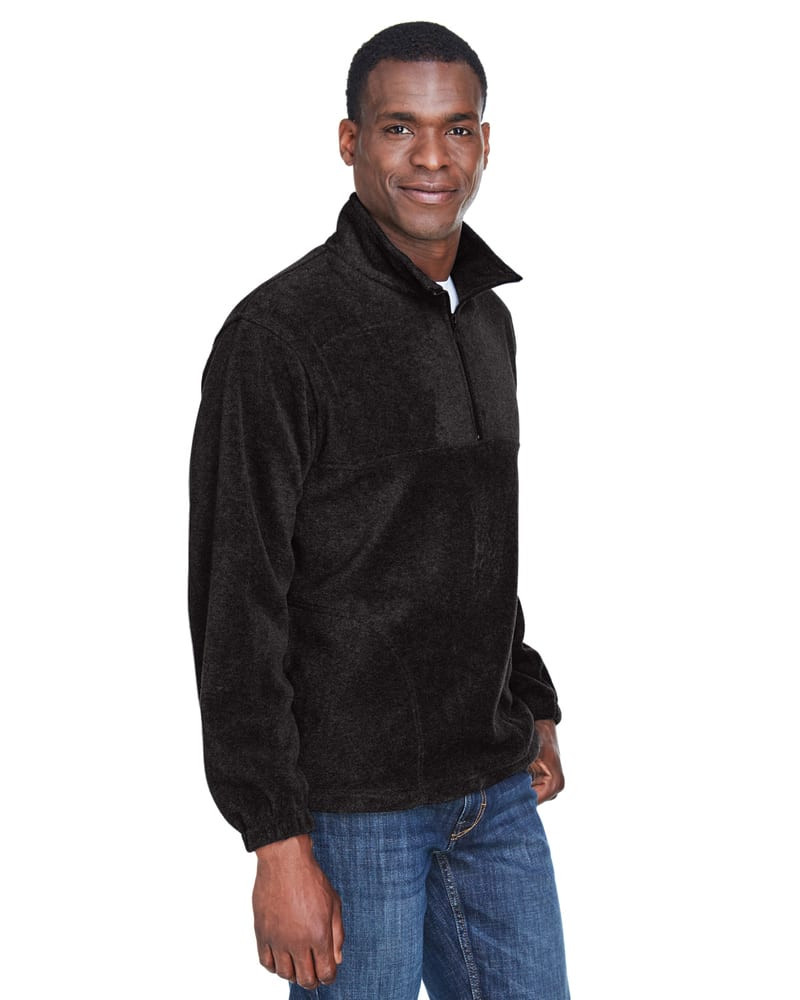Harriton M980 - 8 oz. Quarter-Zip Fleece Pullover