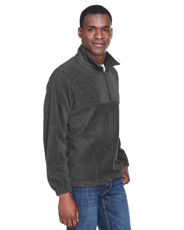 Harriton M980 - 8 oz. Jersey polar con cremallera