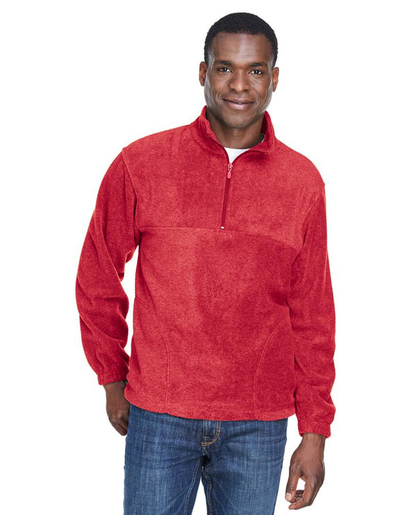 Harriton M980 - 8 oz. Quarter-Zip Fleece Pullover