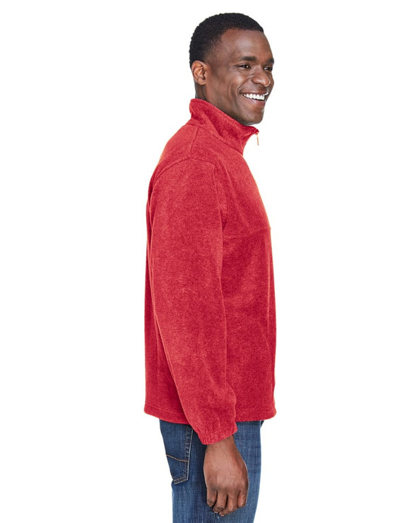 Harriton M980 - 8 oz. Quarter-Zip Fleece Pullover
