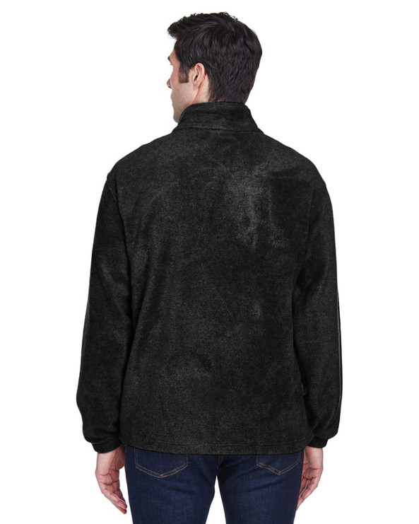 Harriton M990 - Men's 8 oz. Full-Zip Fleece