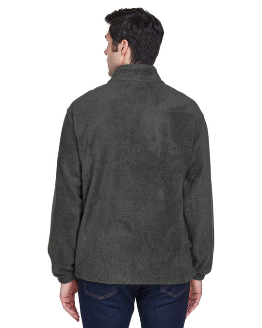 Harriton M990 - Men's 8 oz. Full-Zip Fleece