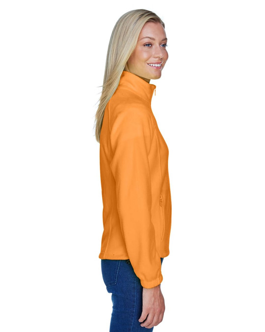 Harriton M990W - Ladies 8 oz. Full-Zip Fleece