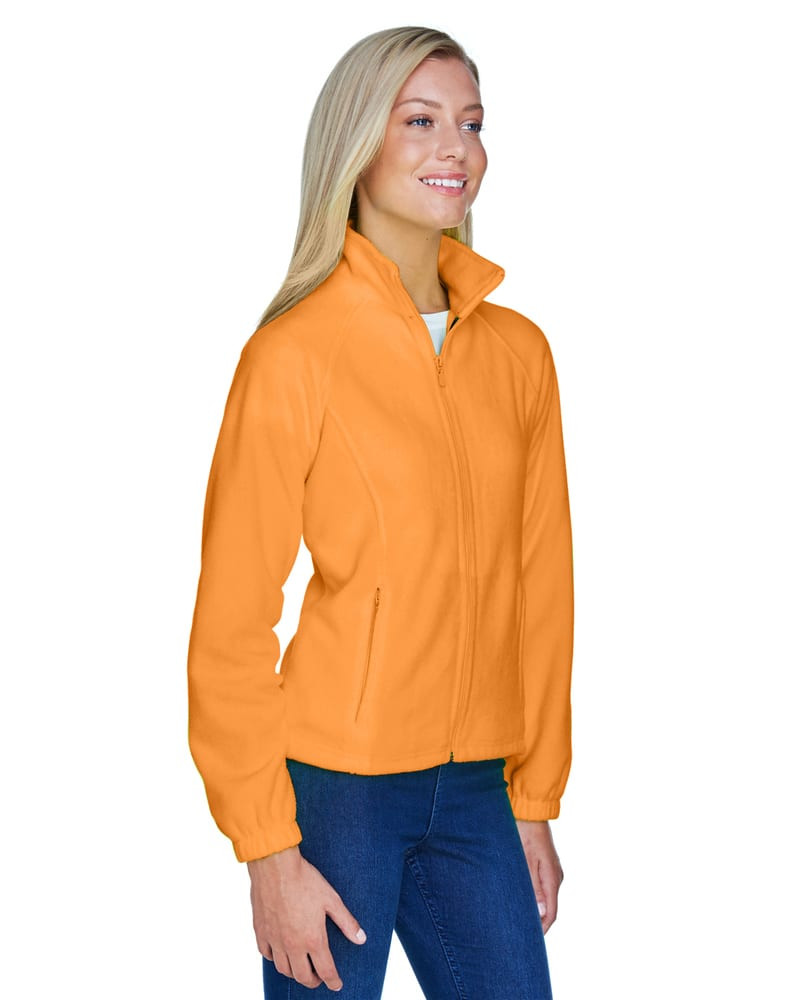 Harriton M990W - Ladies 8 oz. Full-Zip Fleece