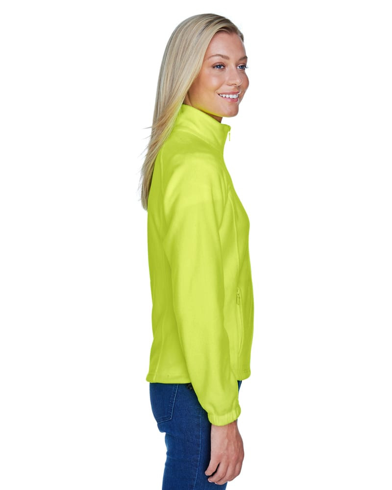 Harriton M990W - Ladies 8 oz. Full-Zip Fleece
