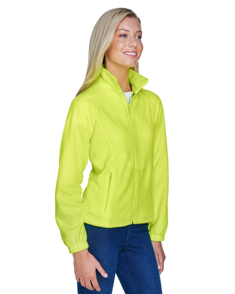 Harriton M990W - Ladies 8 oz. Full-Zip Fleece