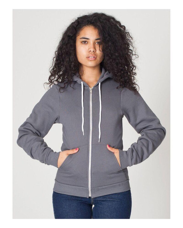 American Apparel F497 Flex Fleece Zip Hoodie