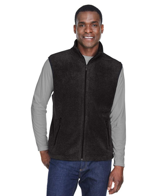 Harriton M985 - Chaleco polar de 8 oz.