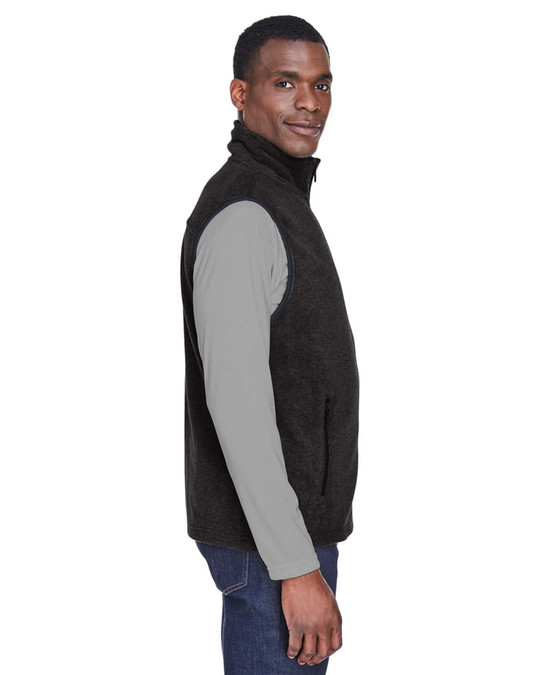 Harriton M985 - Chaleco polar de 8 oz.