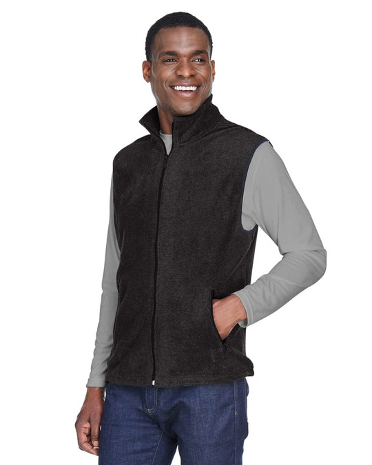 Harriton M985 - Chaleco polar de 8 oz.