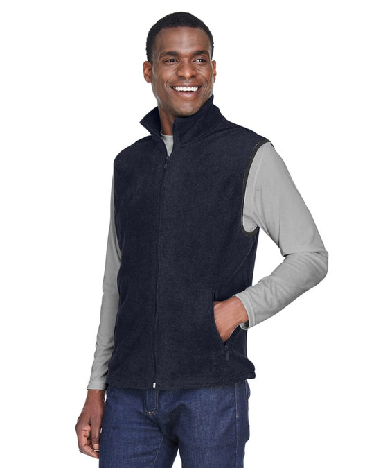 Harriton M985 - Chaleco polar de 8 oz.