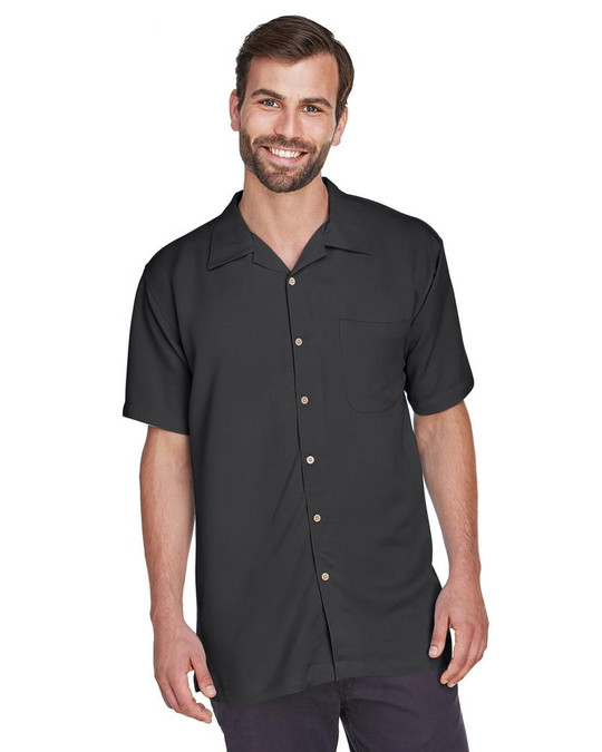 Harriton M570 - Men's Bahama Cord Camp Shirt