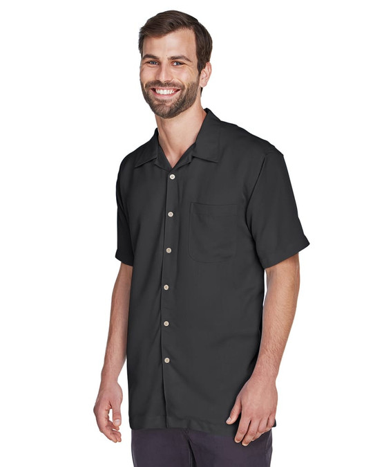 Harriton M570 - Men's Bahama Cord Camp Shirt