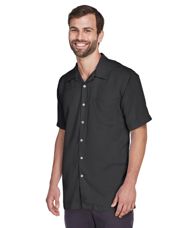 Harriton M570 - Camisa Bahama Cord Camp