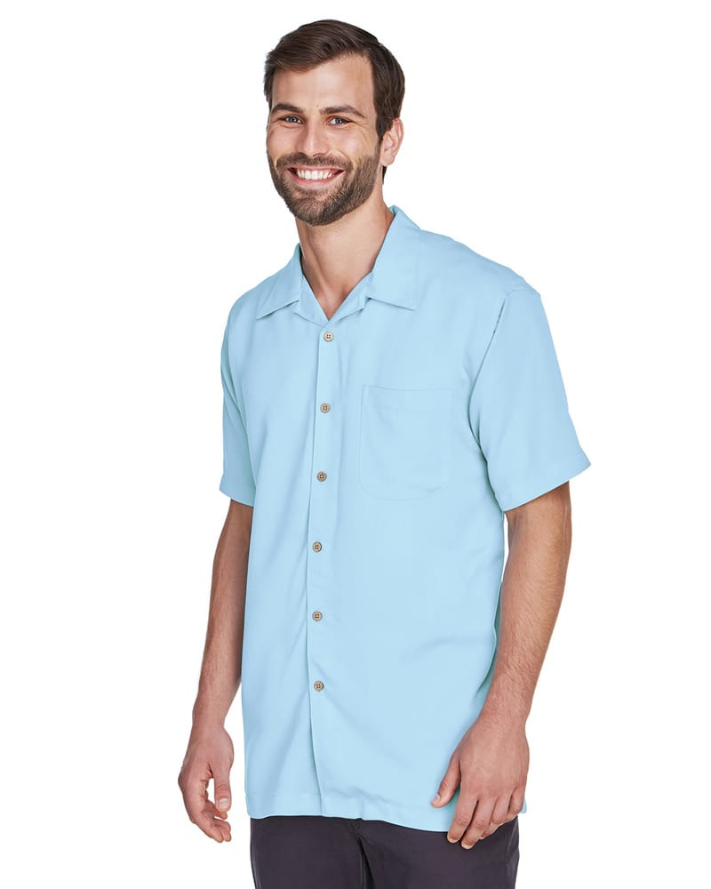 Harriton M570 - Men's Bahama Cord Camp Shirt