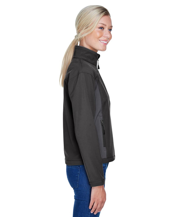 Devon & Jones D997W - Ladies Soft Shell Colorblock Jacket