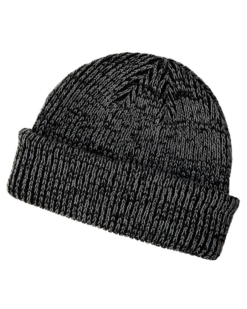 Big Accessories BA524 - Ribbed Marled Beanie