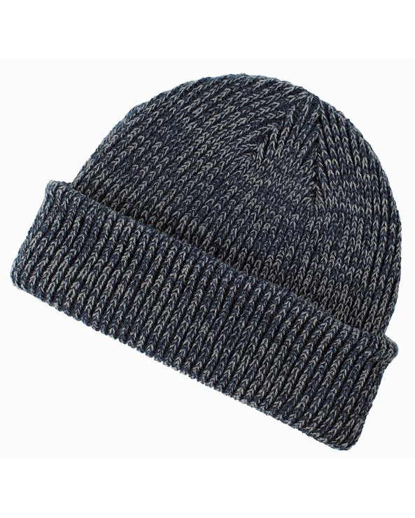 Big Accessories BA524 - Ribbed Marled Beanie