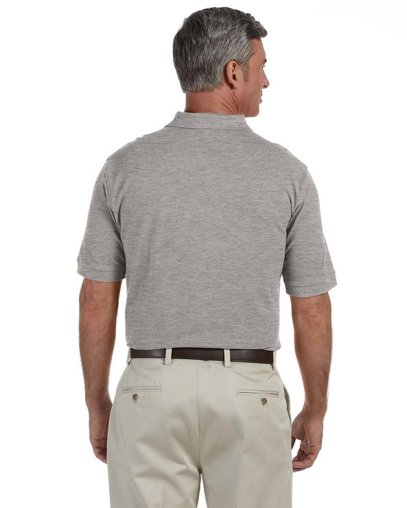 Harriton M200T - Tall 6 oz. Ringspun Cotton Piqué Short-Sleeve Polo