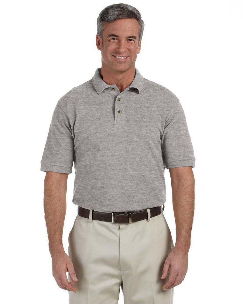 Harriton M200T - Tall 6 oz. Ringspun Cotton Piqué Short-Sleeve Polo